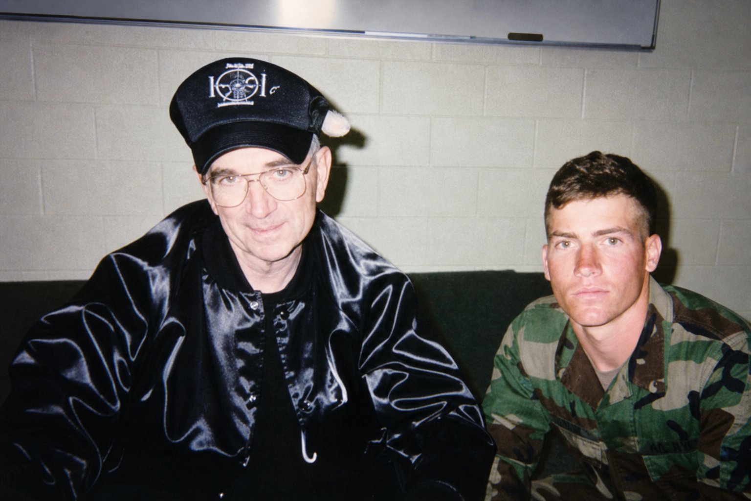 Ashley Brown during his service in the United States Marine Corps